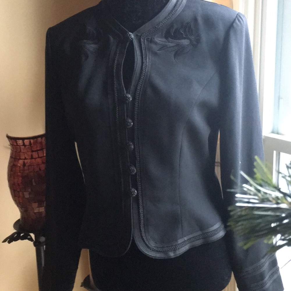 Gorgeous Black Chaus Evening Jacket